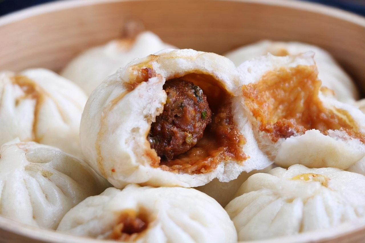 打水馅包子,最简单的肉馅包子怎么调