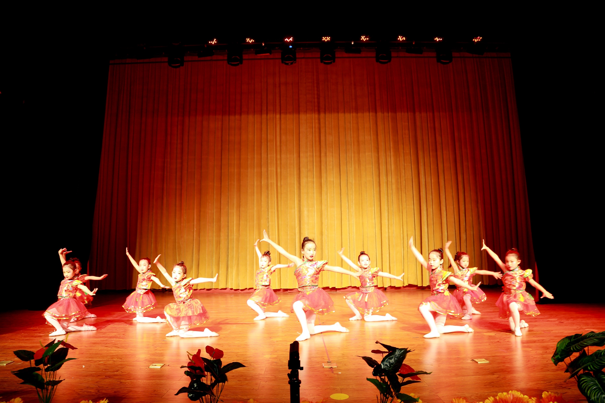 金鸡艺术《舞动人生梦想起航》专场晚会在青少年活动中心演出