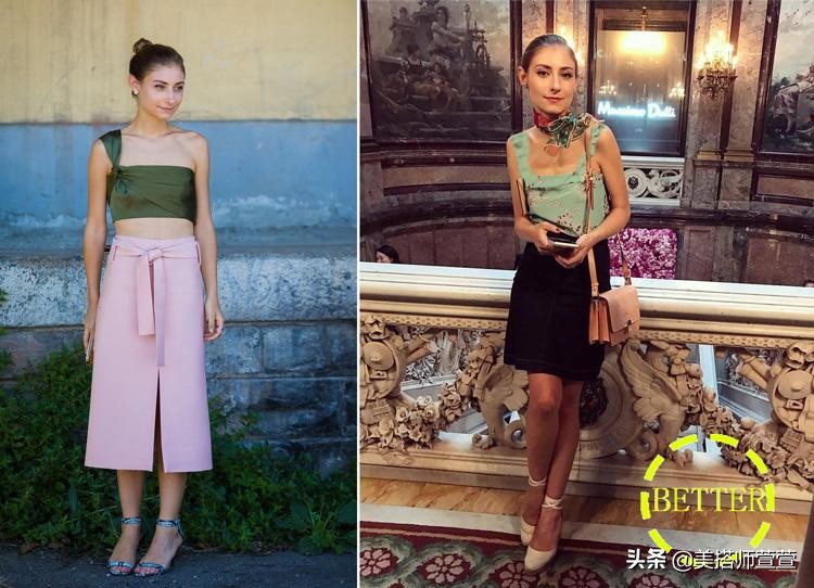 纸片身材妹子平胸大作战，拜托了复古风来助攻