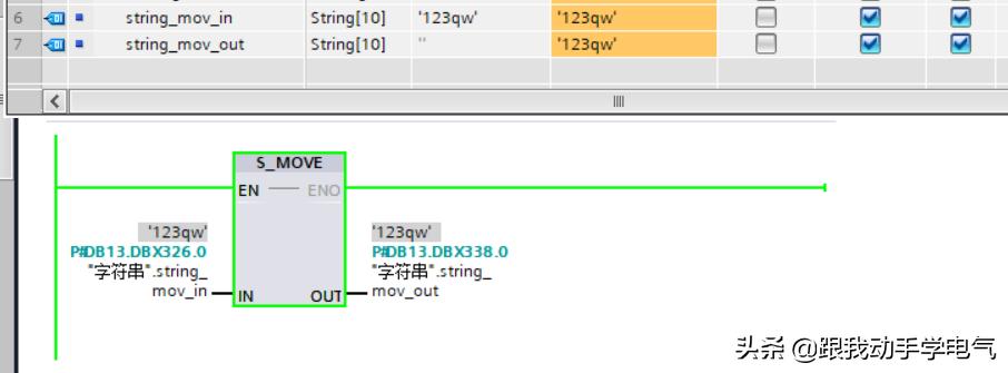 跟我一起看1200手册之扩展指令（字符串指令）的介绍和使用分析