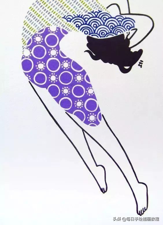 日本大师画插画,日本风格诡异插画