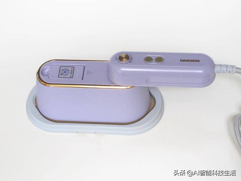 熨平衣物重现唯美李佳琦强烈推荐的韩国大宇手持挂烫机开箱