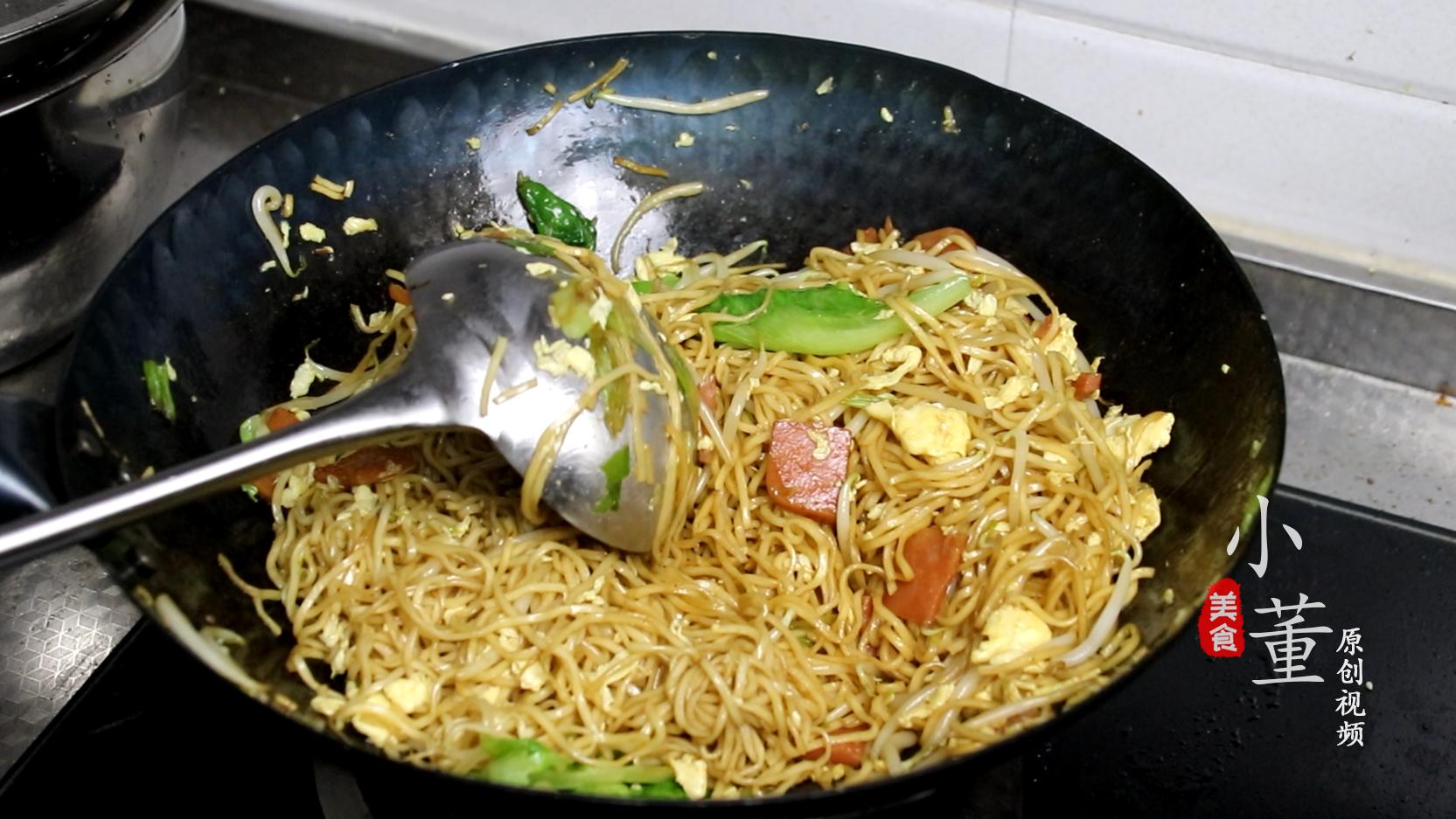 小董炒面,炒面的家常教程