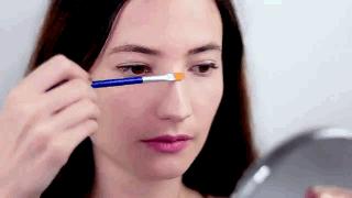 如何让自己的鼻子变得更好看,单眼皮鹅蛋脸鼻子小巧