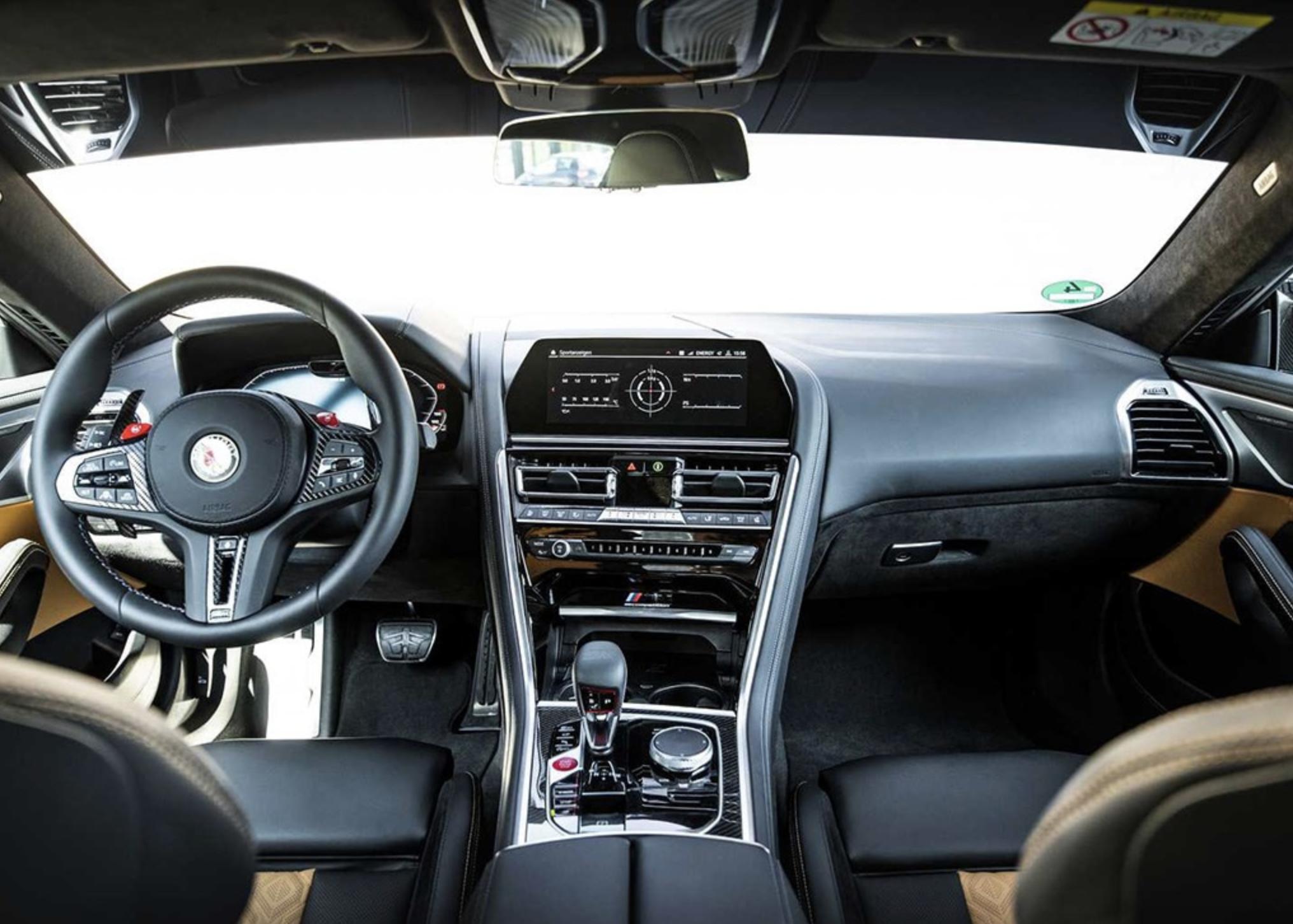 宝马m8四门轿跑爆改,宝马m8manhart改装版