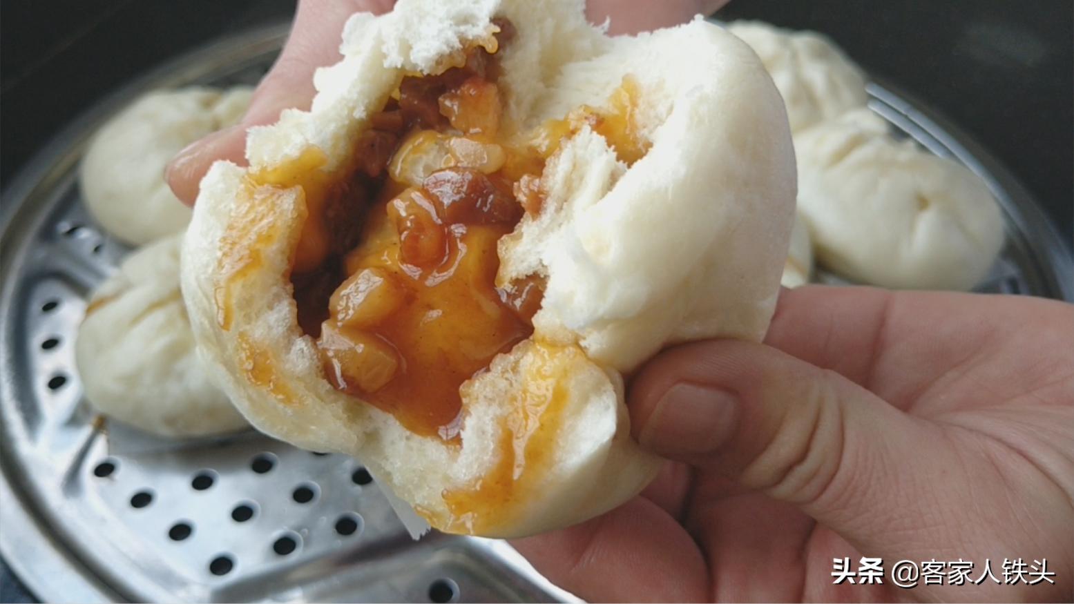 广东叉烧包发面配方面种,叉烧包怎么做好吃视频教程全集