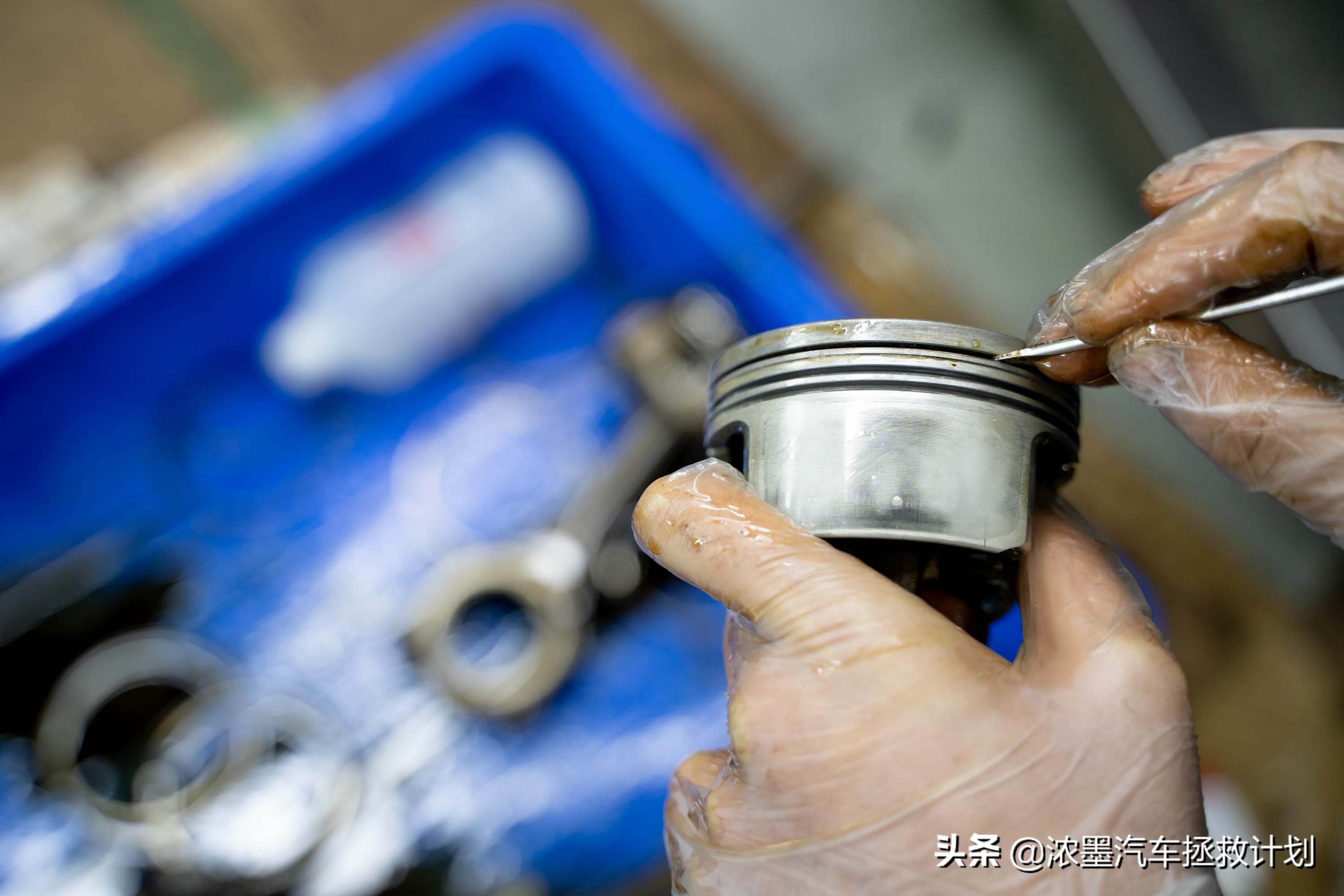 奥迪a6发动机大修全过程,翻新奥迪a6大修发动机