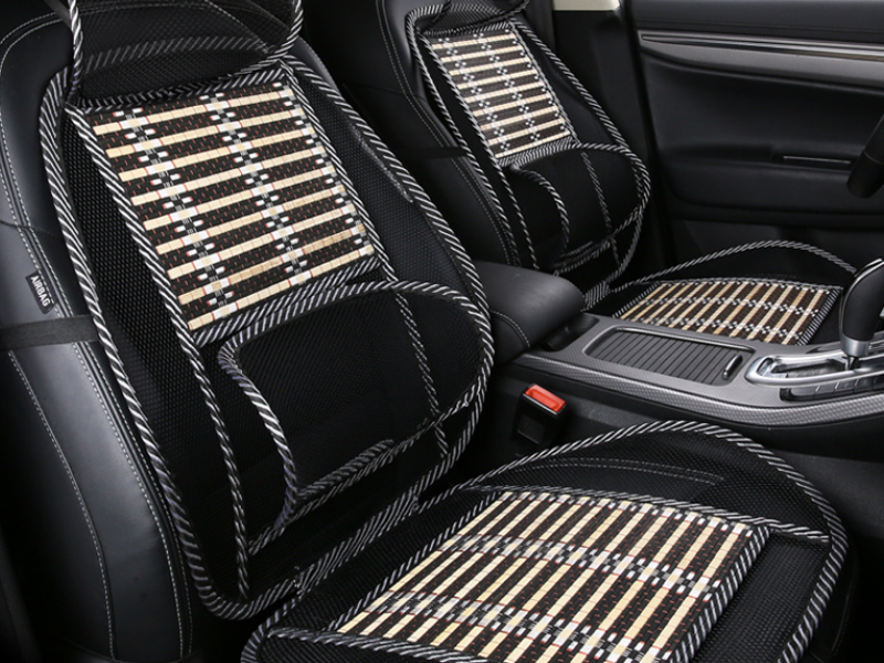 夏季冰丝汽车坐垫透气凉爽不闷热,夏日清凉坐垫