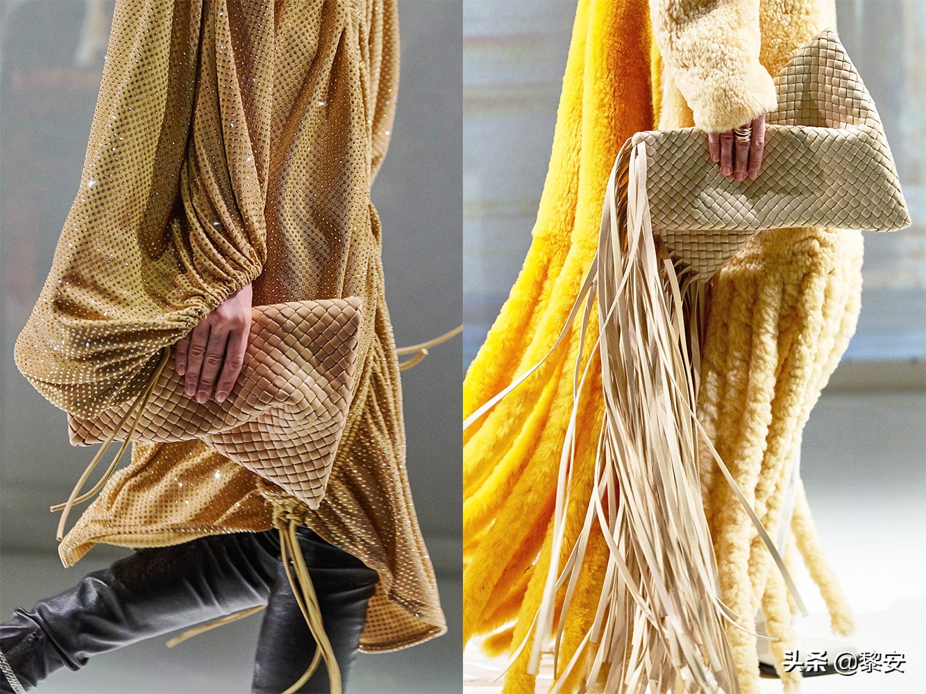 新包结构丨BottegaVeneta2020秋冬秀场，编织×流苏