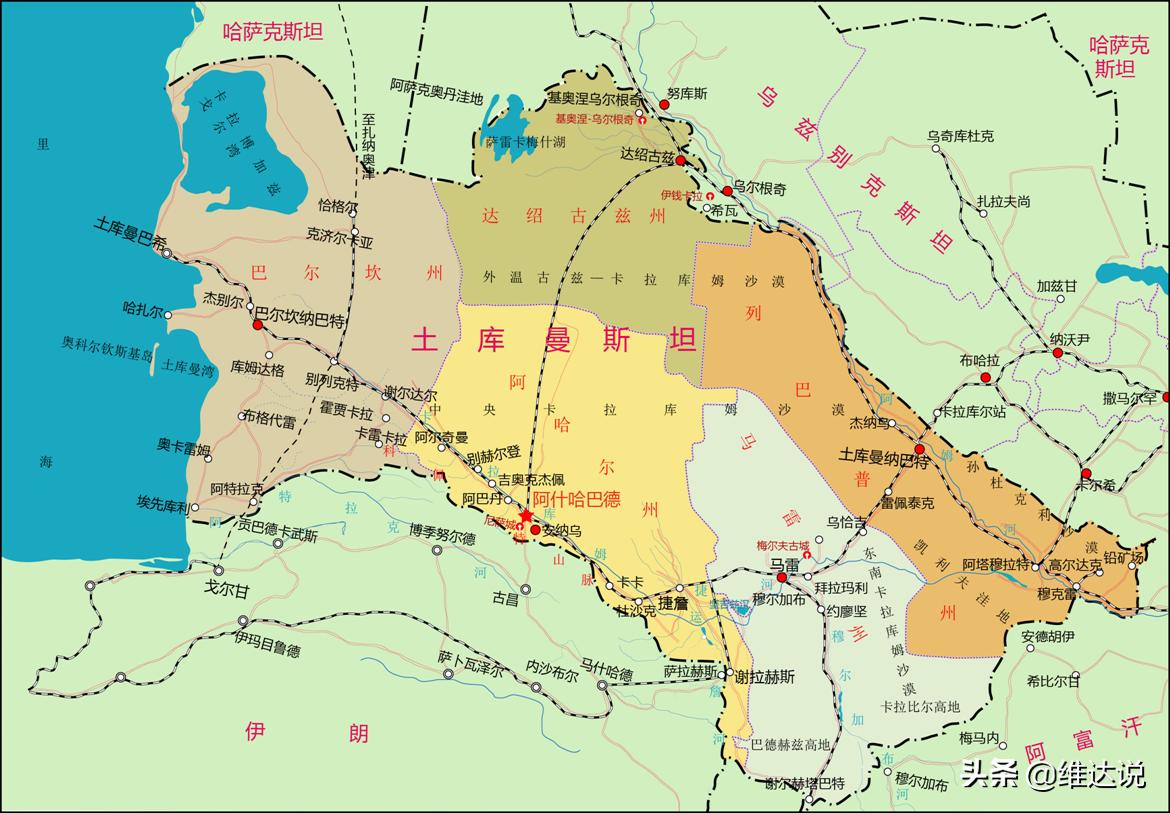 土库曼斯坦的牧羊犬,土库曼民族的守护者阿拉伯犬