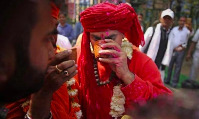 在聚众喝牛尿之后，印度宣布牛粪牛尿疗法进入临床试验阶段