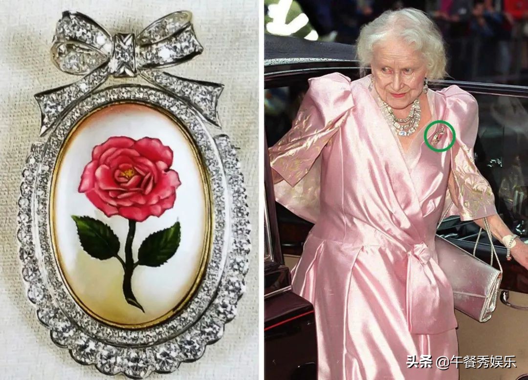英女王90岁大寿,英女王的钻石胸针