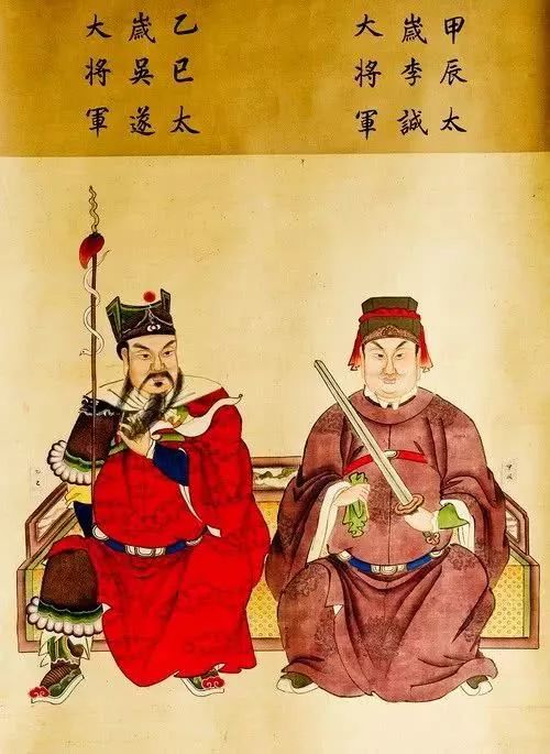 六十甲子神全图，看看自己的本命太岁神是谁