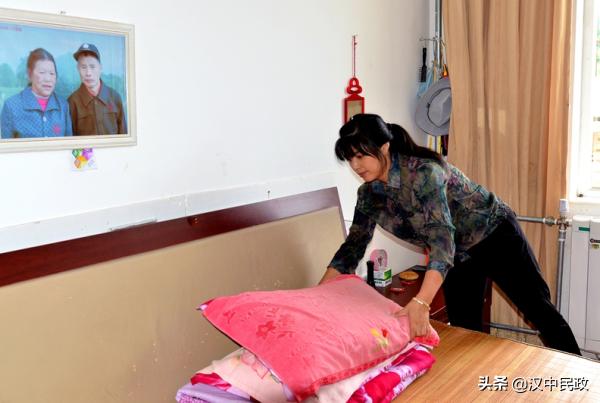 宁强县中心敬老院副院长刘彩燕,宁强养老院刘彩燕