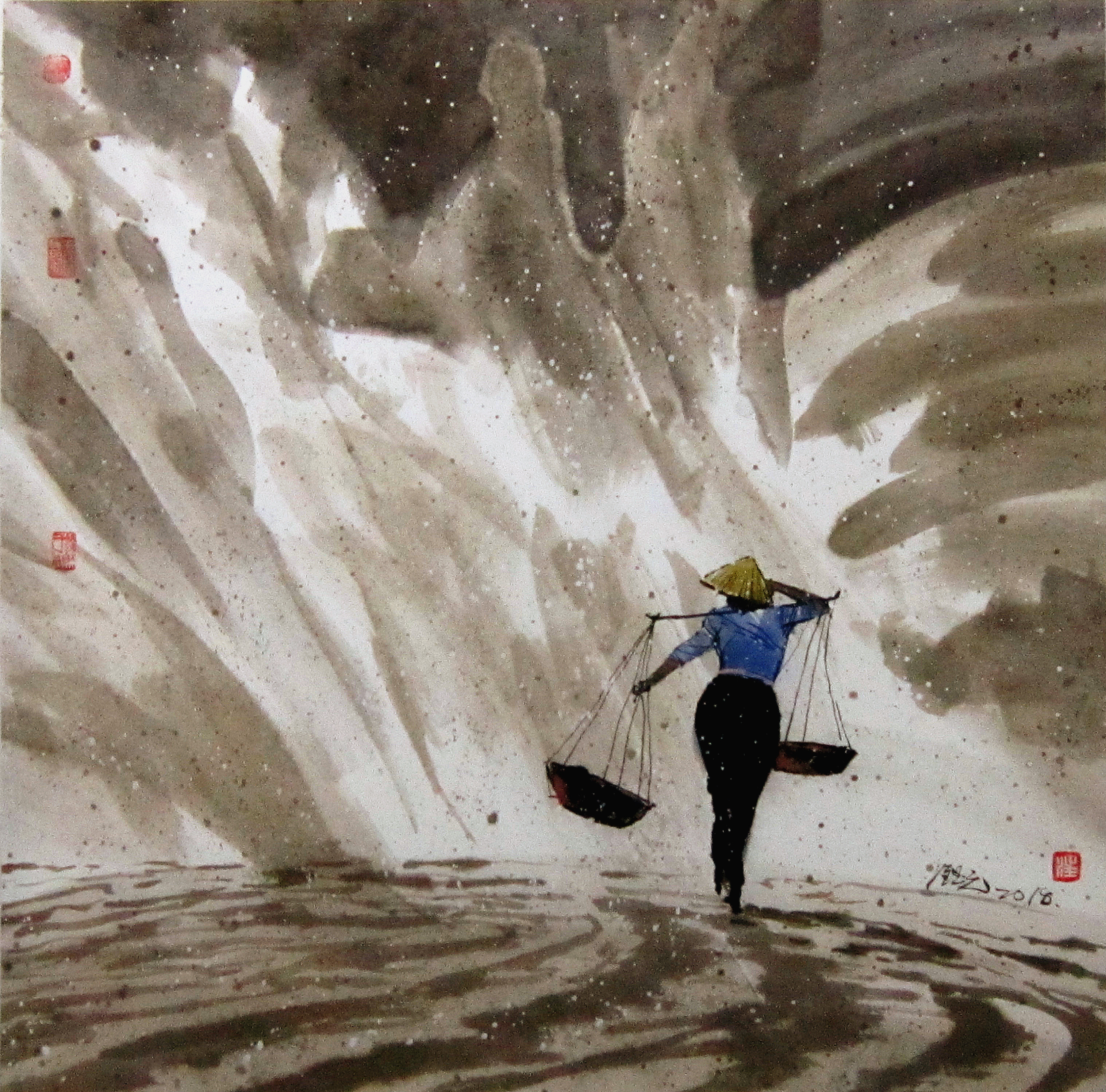 水彩画11种技法学习了解参考,水彩画的基本表现技法有哪几种