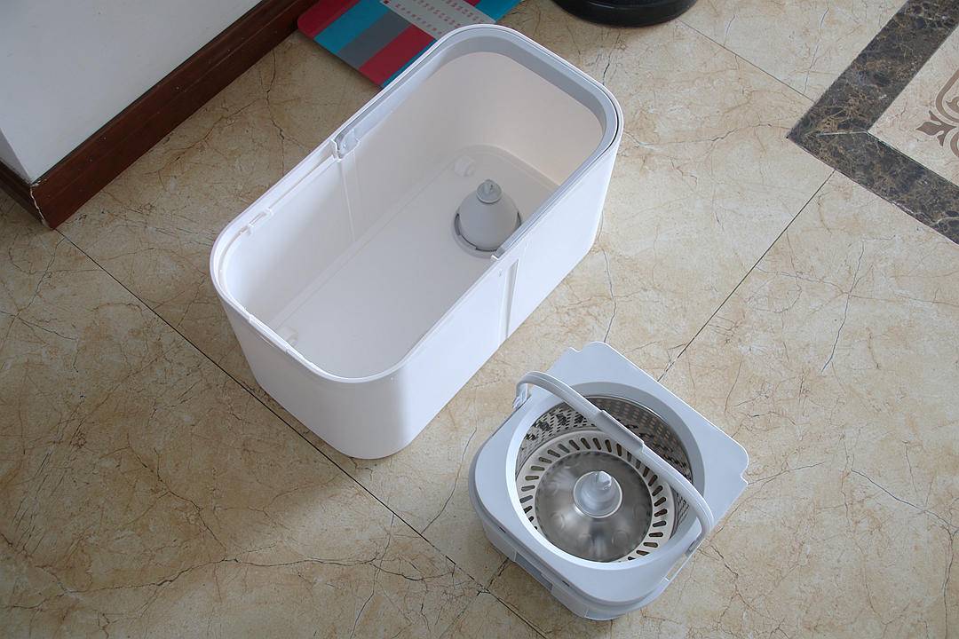 自从用上懒人拖把,好用旋转甩水拖把