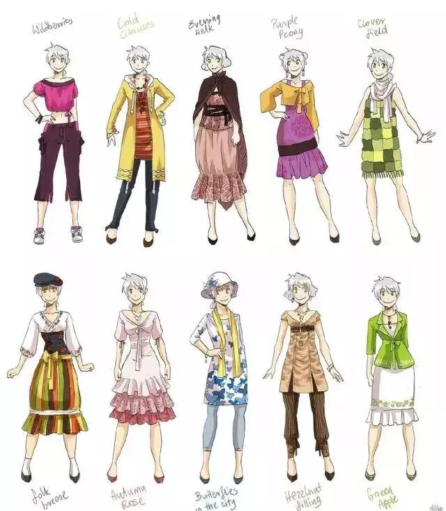 国外服装设计毕业作品图片,设计运动服装手绘简单图