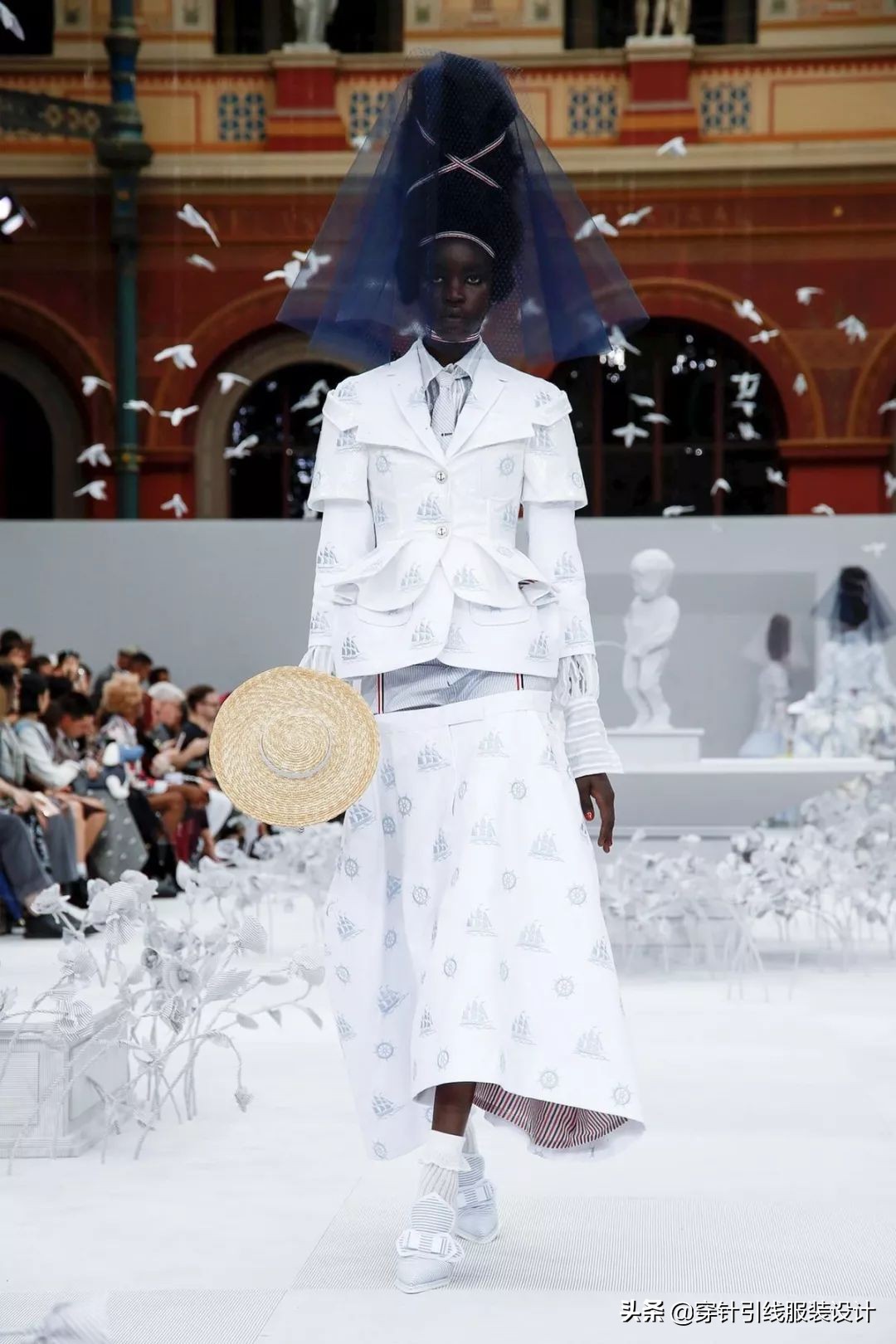 thombrowne西装全身搭配,thombrowne西装上身效果