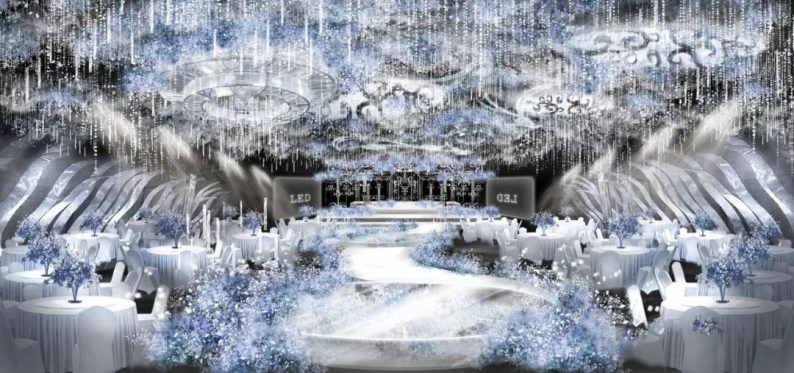 延吉婚礼堂,网红婚礼堂宴会厅