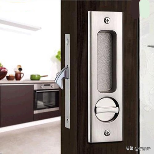 推拉大铁门怎样安装门锁,推拉门锁怎么安装视频教程