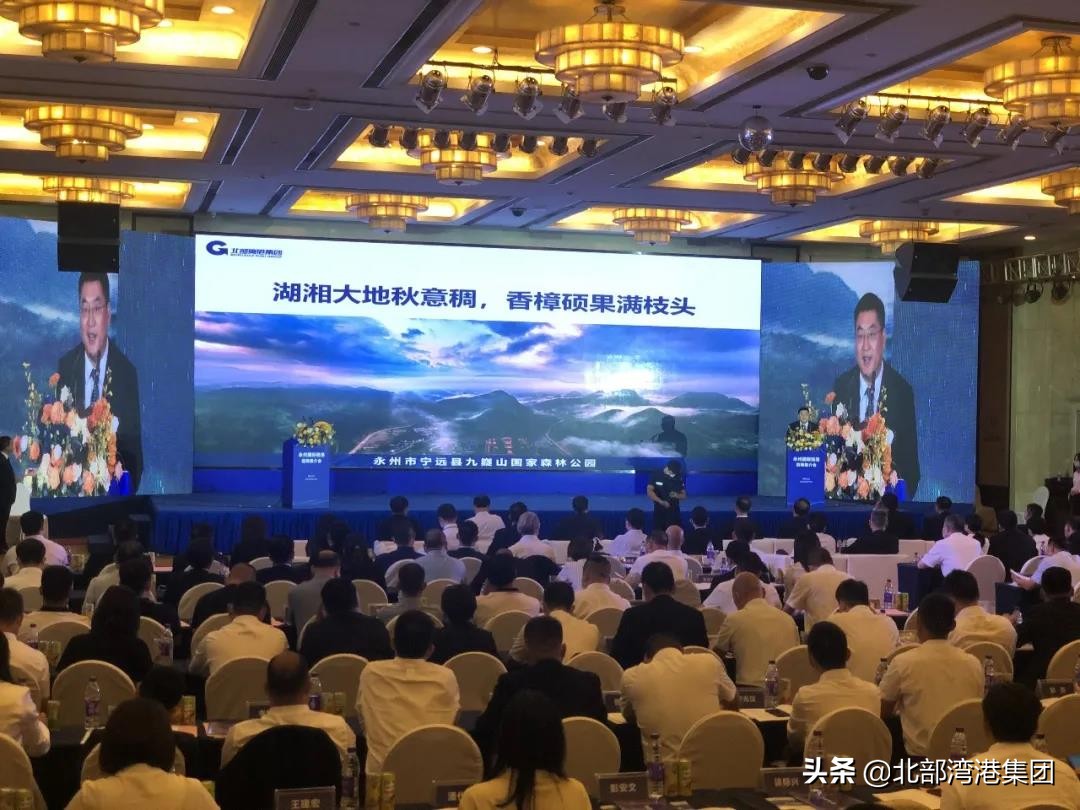 海风吹我来“湘”聚丨北部湾港集团在中非经贸博览会上签约