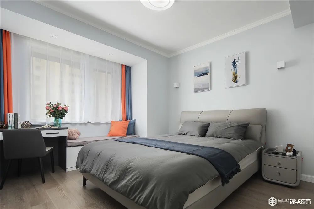 【锦华装饰装修实景案例】89㎡三室家，让一家相遇在时光的温暖