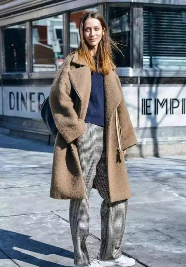 不露腿也好看的穿搭春,秋冬不露腿高个子穿搭