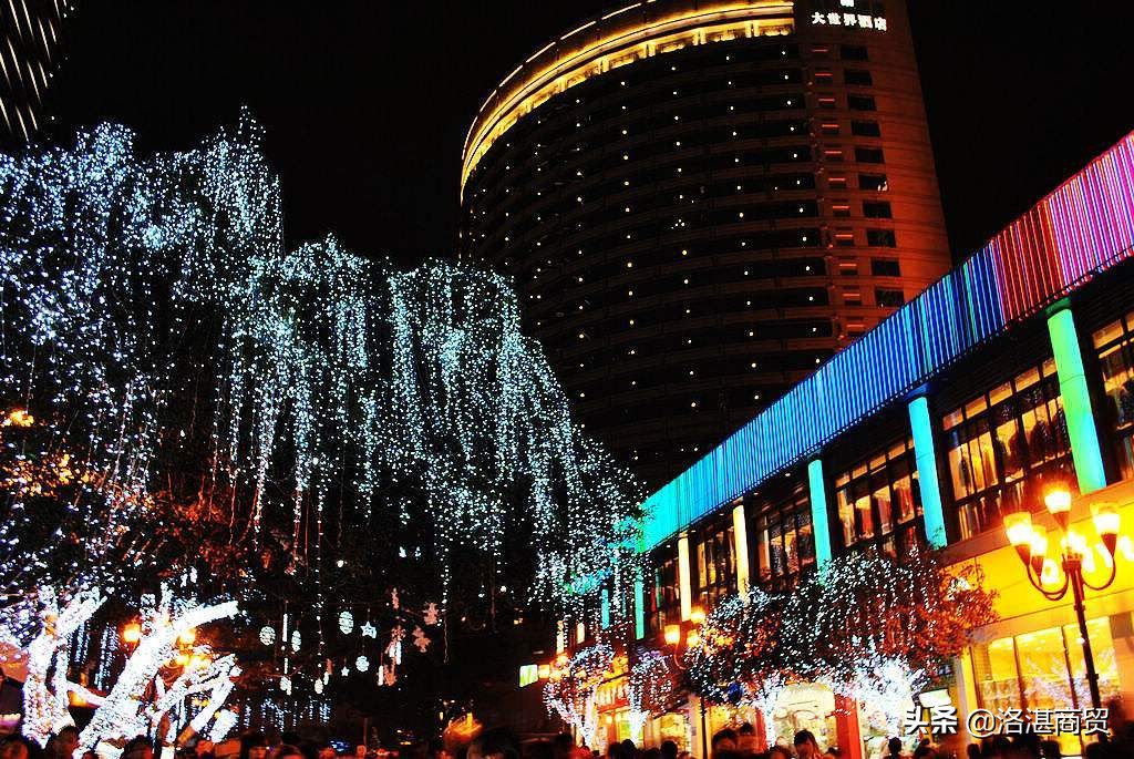 重庆步行街排名解放碑步行街,重庆十大步行街