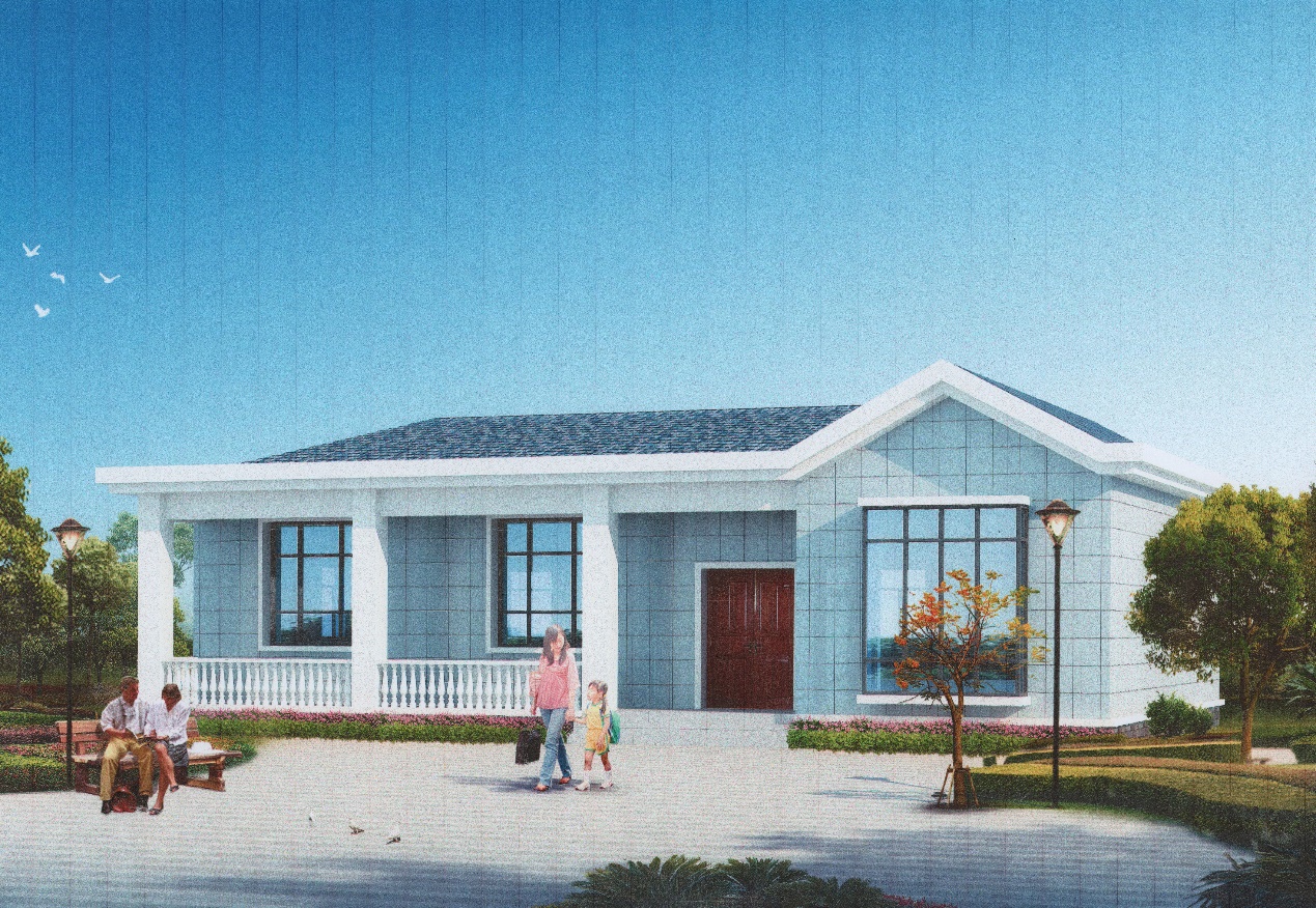 长15米宽10米房屋设计图平房,15米宽10米深一层平房