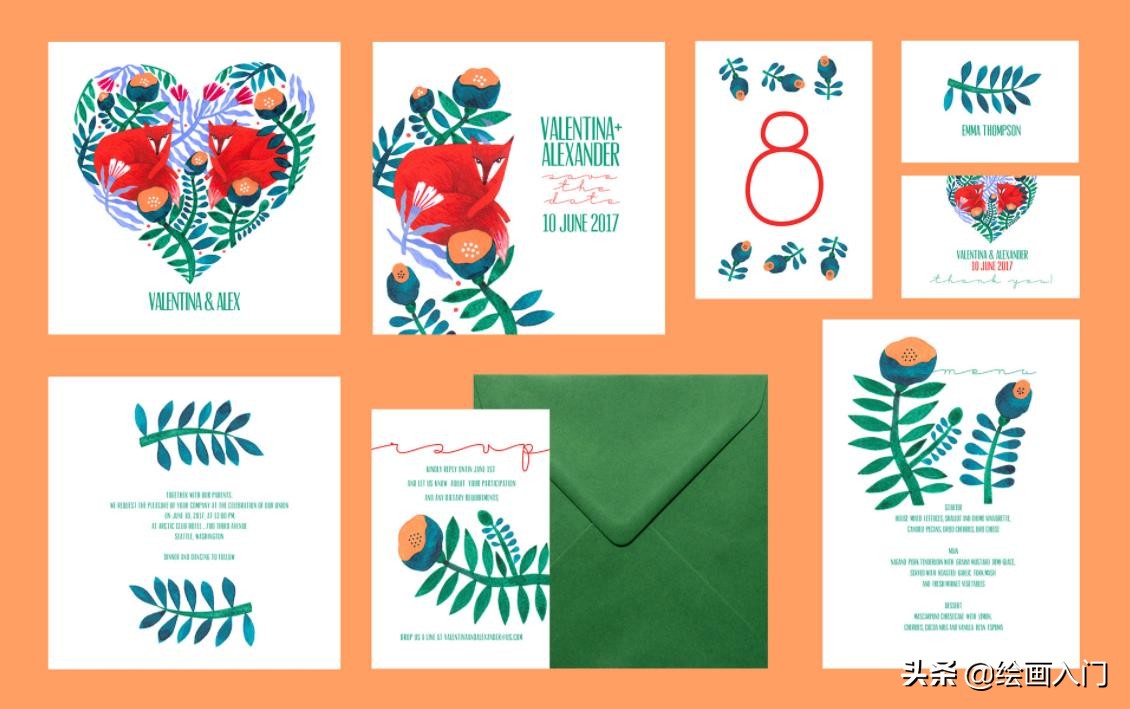 彩蛋绘画简单图案民族风,清新的民族风格