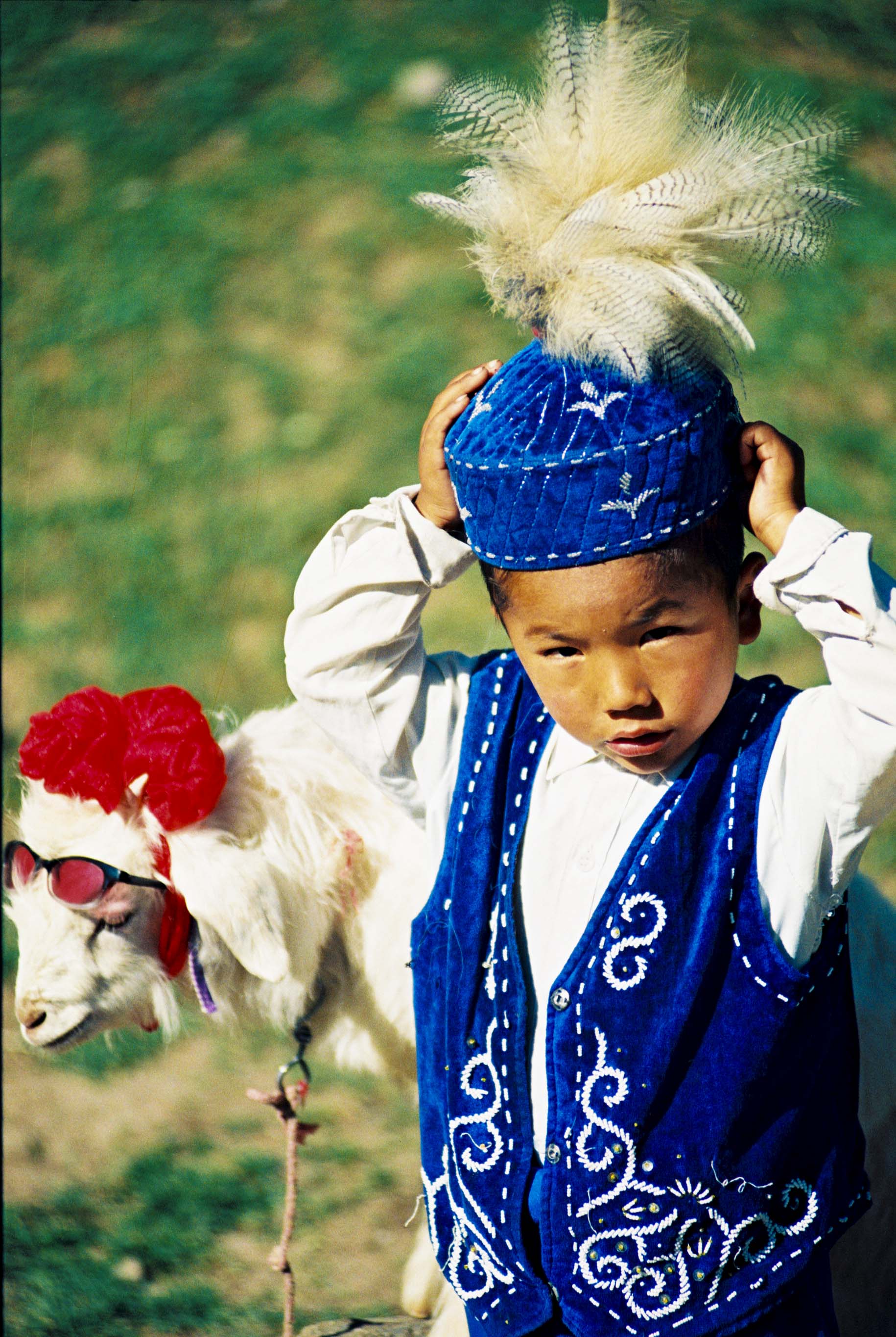 绮丽的原生态牧场,秀美善良的哈萨克姑娘,我的*疆新**南山牧场艳遇