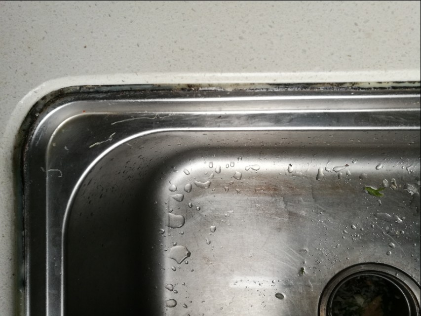 水池边玻璃胶里发霉发黑怎么处理,洗手池的玻璃胶发霉发黑