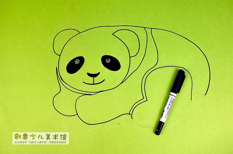 儿童画森林画法简单又漂亮,儿童画教程创意植物