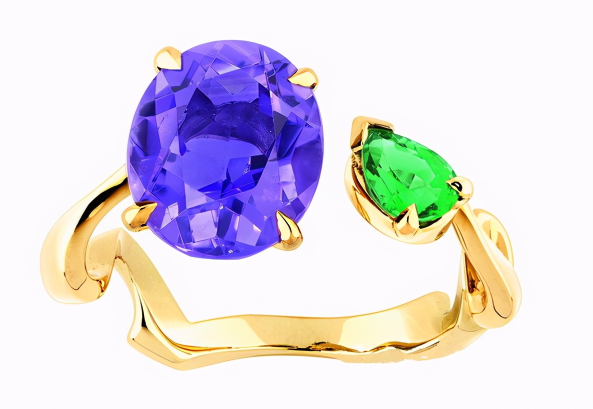 坦桑石首饰排行榜,大牌坦桑石珠宝