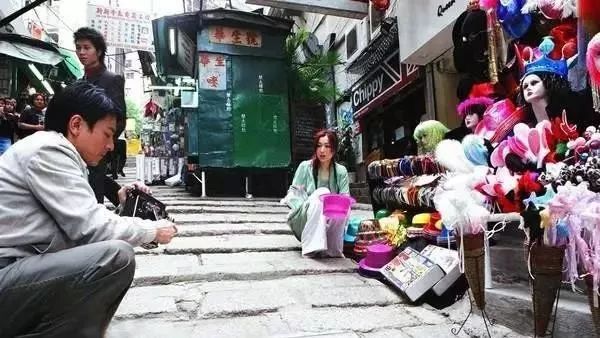港片电影里的老街,香港的市井生活老电影