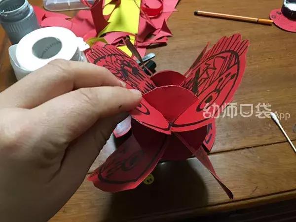 新年创意美术作品春节快乐,创意美术4-6岁新年鞭炮