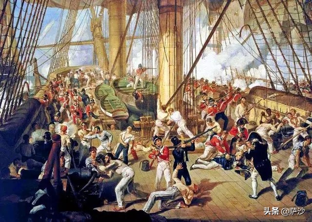 英国是如何打赢特拉法加海战,18世纪英国海军对战法国海军
