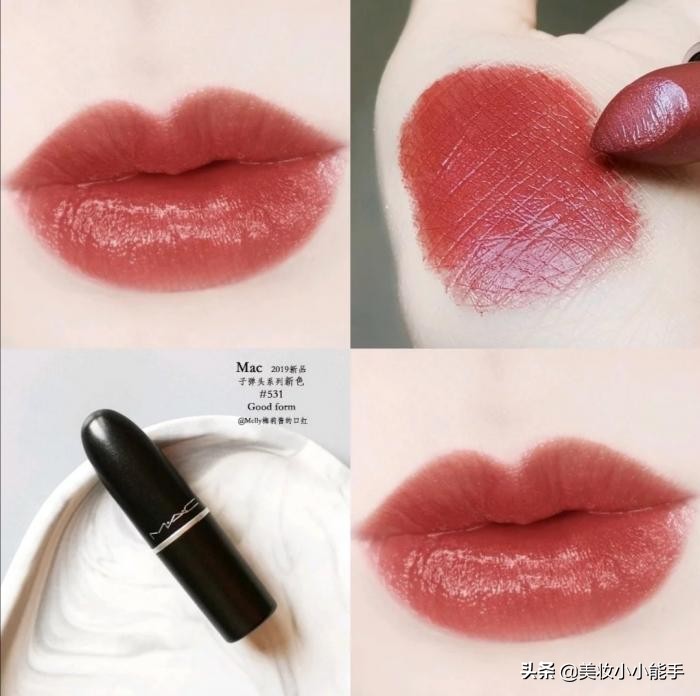 mac6色口红套装,macmarrakesh红棕色