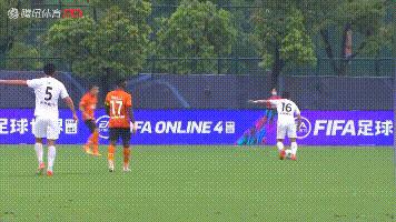 蒿俊闵抢断奥斯卡,蒿俊闵助攻戈德斯