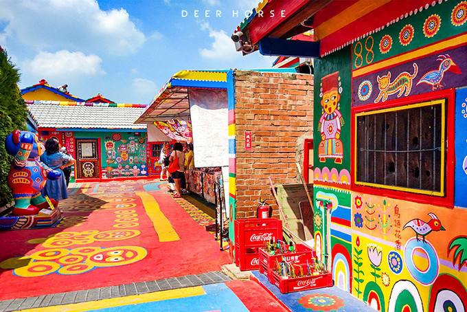 台湾眷村彩虹,台湾彩虹眷村美景