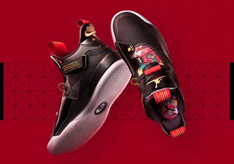 nikeairmax270新年限定百家衣,耐克阿迪达斯联名款衣服