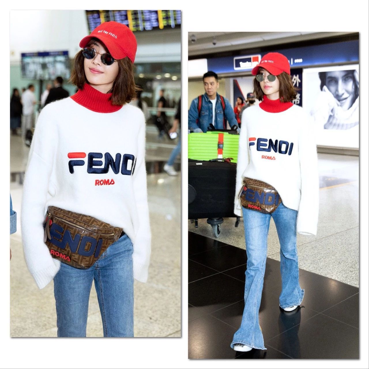 大衣配背包好看吗,大衣配短款包包显个高