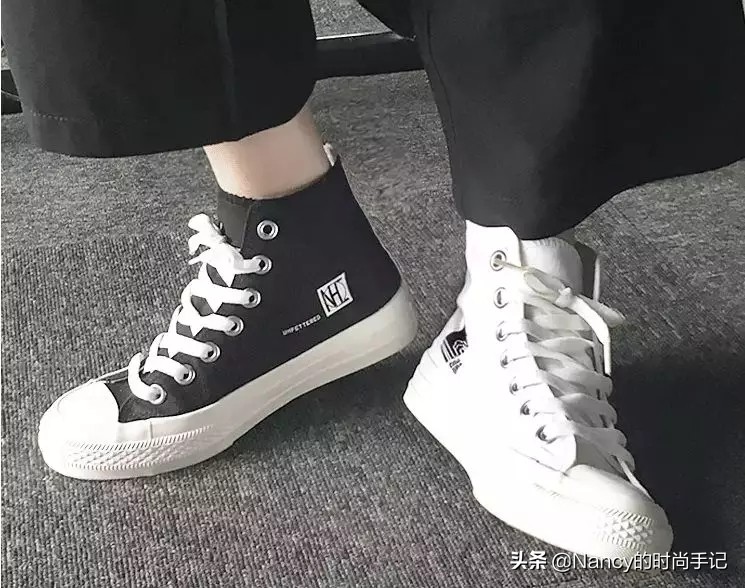 还在穿小白鞋吗,好穿又好看的帆布鞋