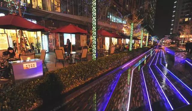 成都青羊区夜晚,青羊区夜景实拍