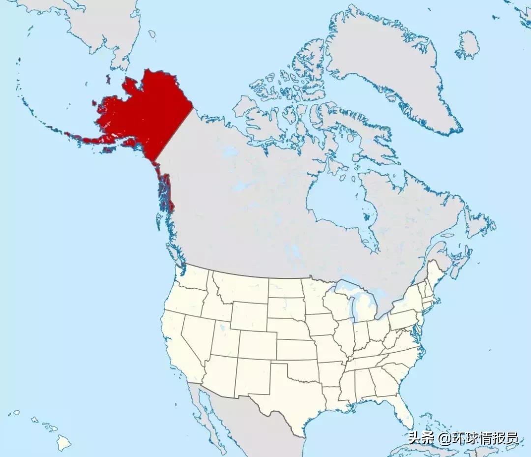 阿拉斯加：世界上最大的飞地，阿拉斯加是如何成为美国领土的？