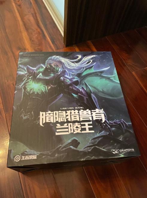 4k入的兰陵王手办大家看着怎么样,兰陵王手办王者荣耀