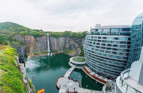上海深坑酒店水下景观套房,深坑酒店洲际超豪华房水下景观