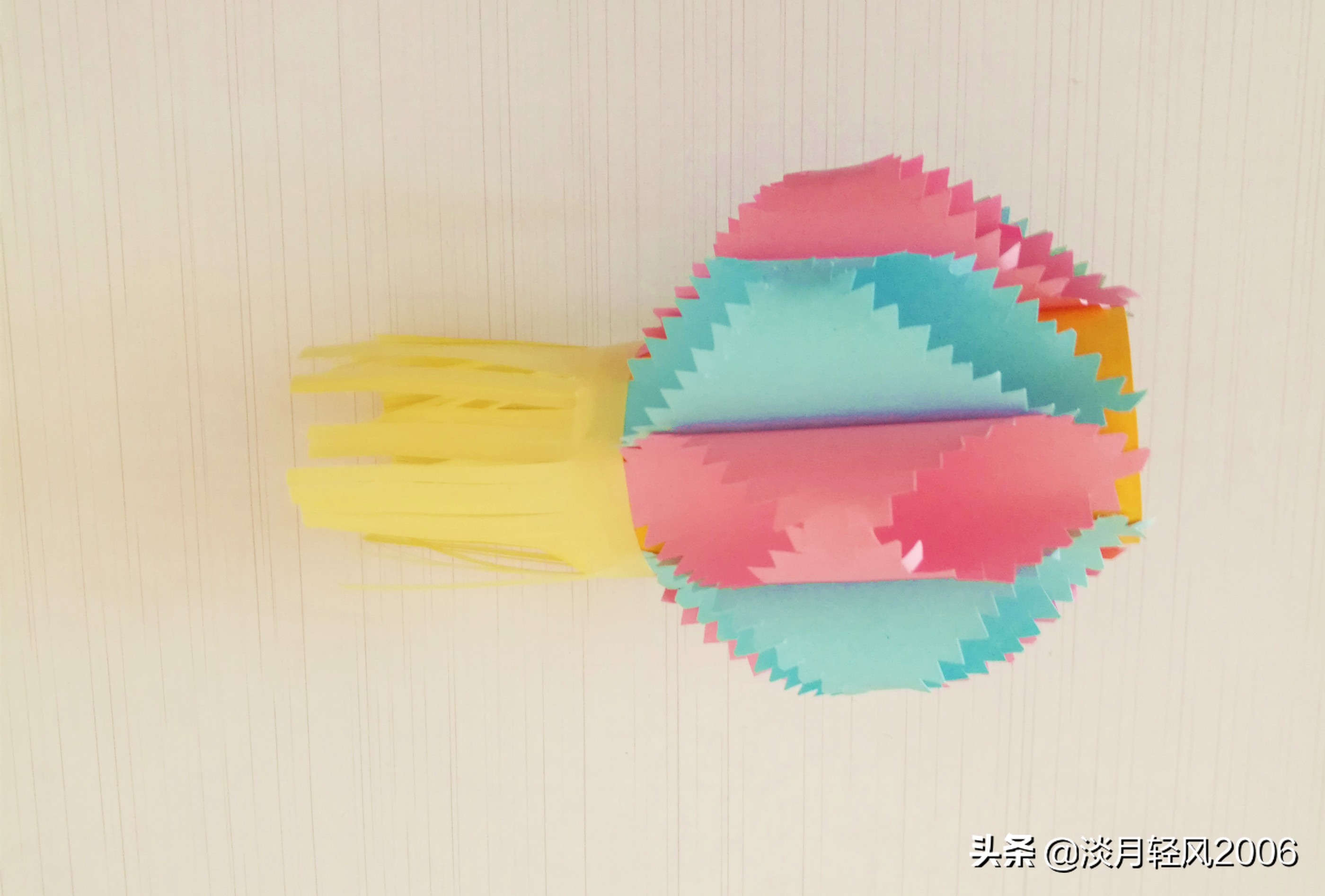 卡纸做花灯手工教程元宵节,用卡纸做元宵节花灯简单又好看