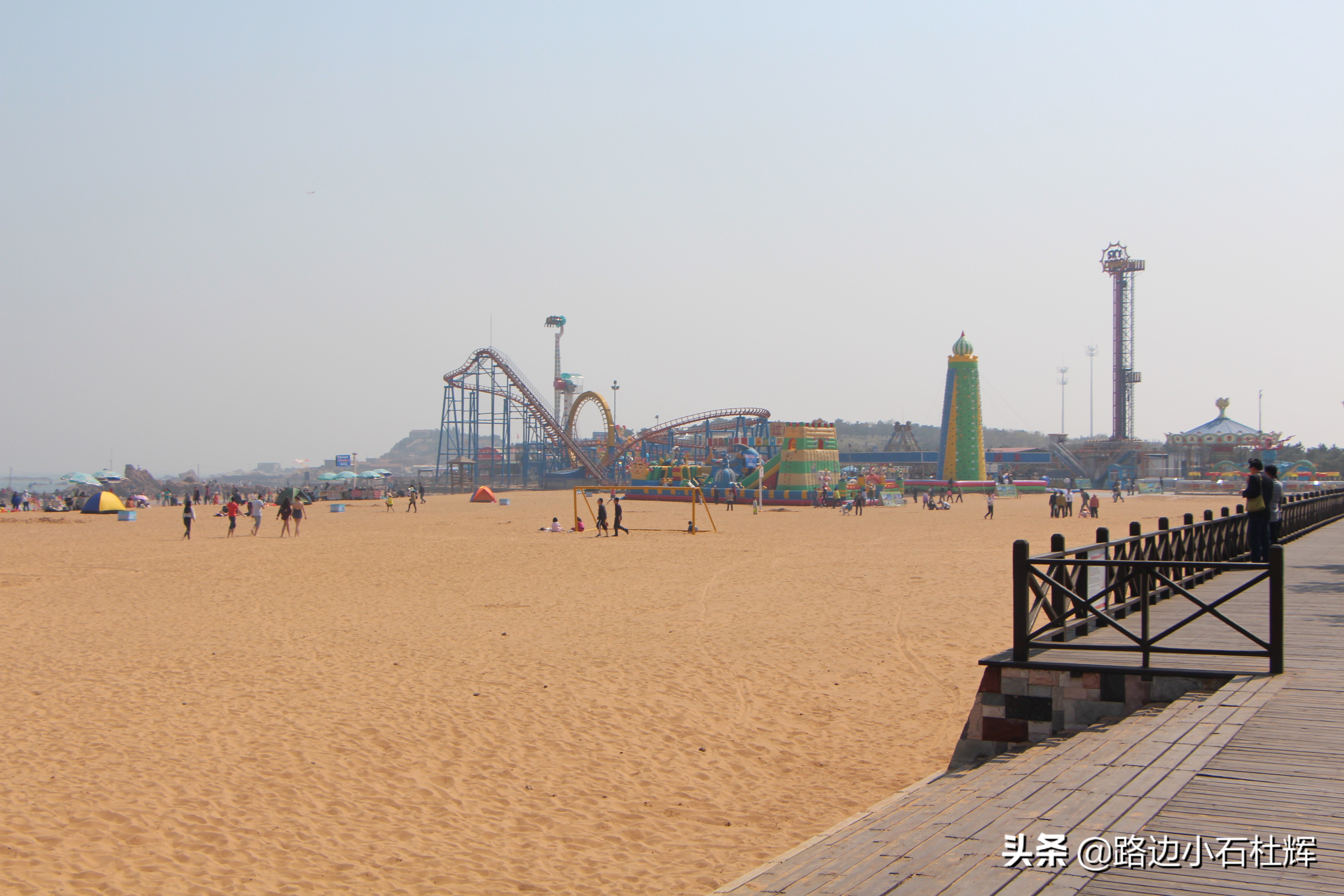 青岛黄岛记忆,青岛金沙滩景色图