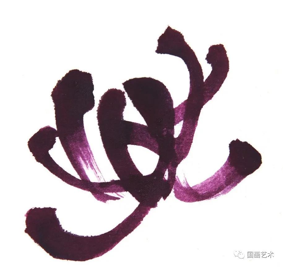 国画写意菊花龙爪菊,写意菊花画法教程简单